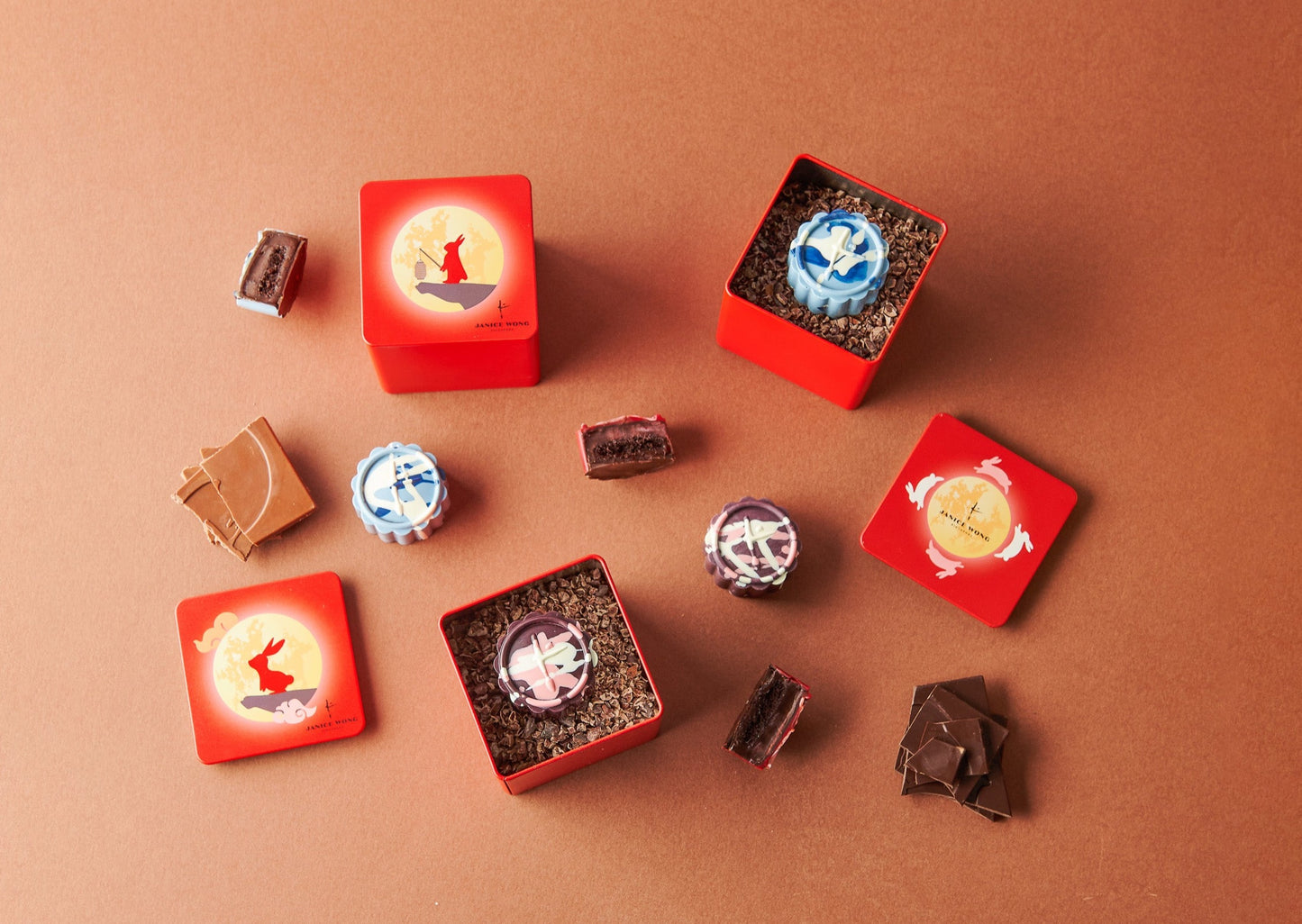 Chocolate Mooncake (Box of 2)