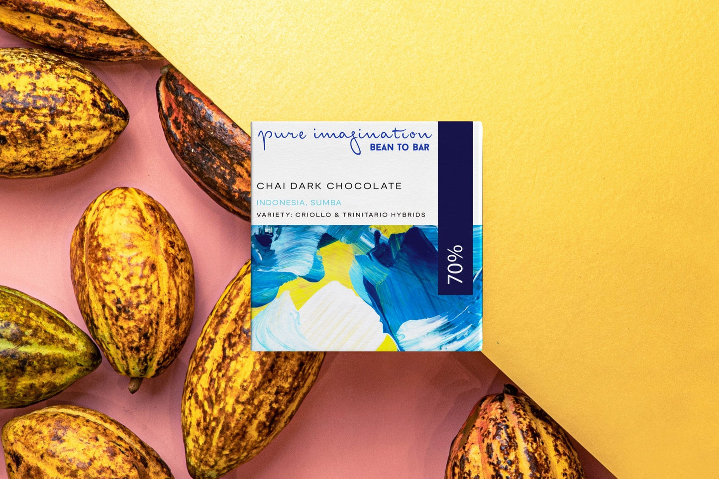 70% Indonesia Single Origin Chai Dark Chocolate
