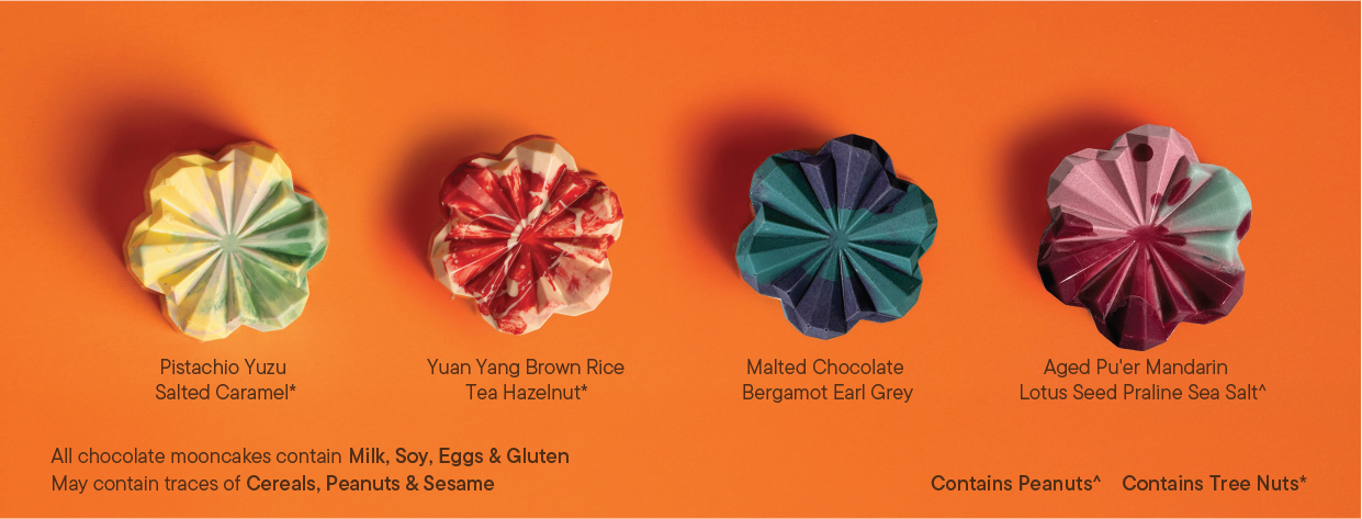 Chocolate Mooncakes Box of 4