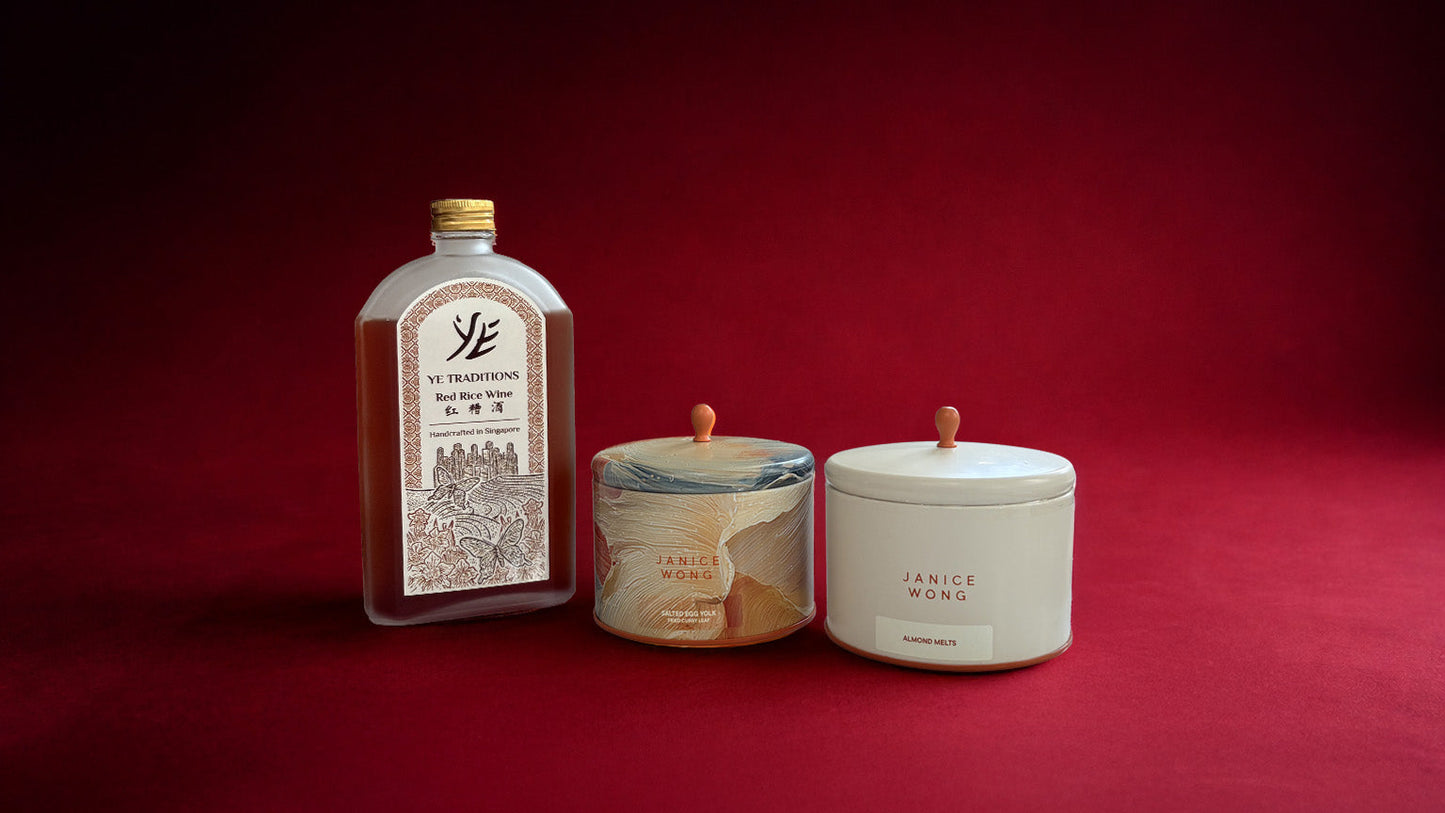 Red Rice Wine Cookie Hamper