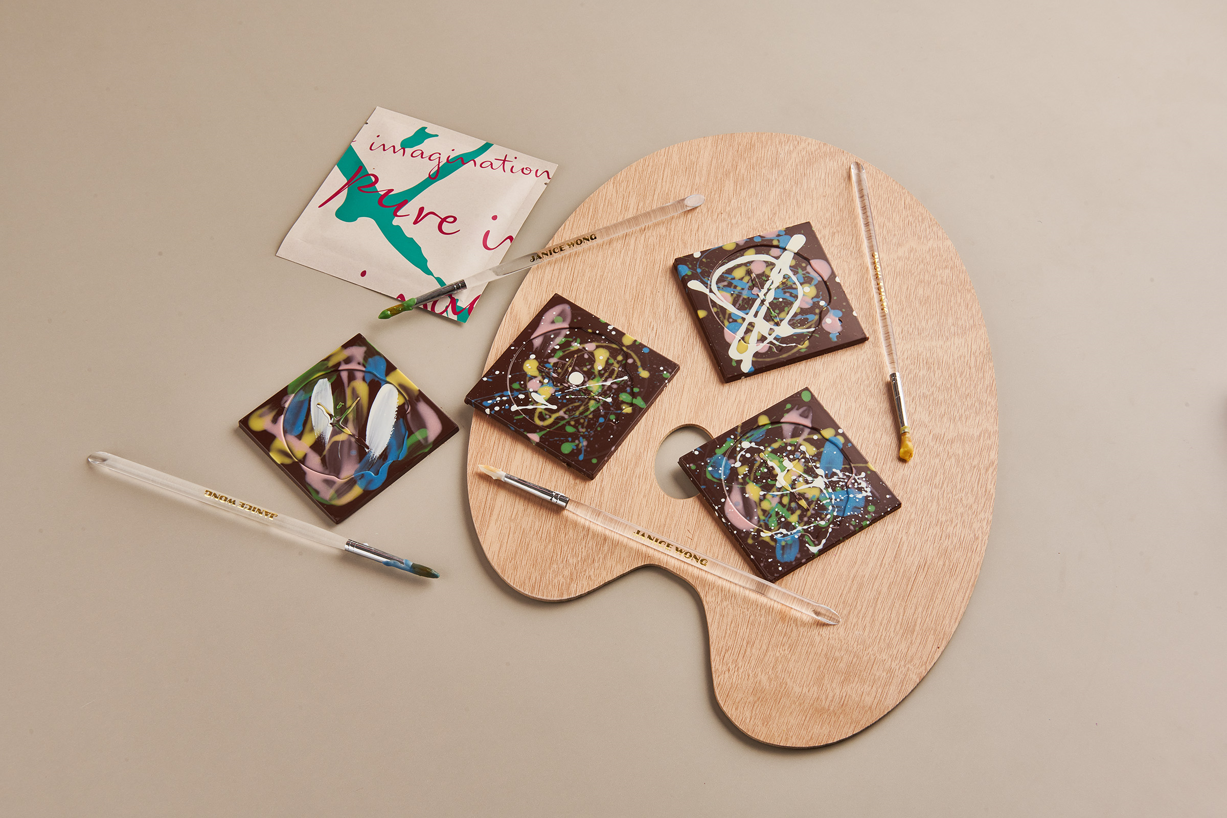 Chocolate Painting Workshop @ 2am:dessertbar – Janice Wong Singapore