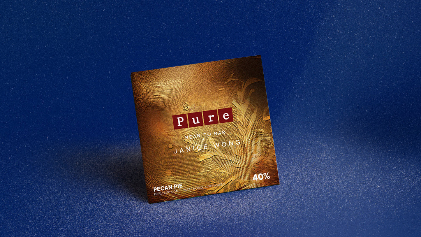 40% Peru Single Origin Pecan Pie Chocolate
