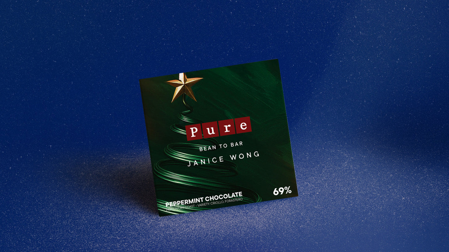 69% Peru Single Origin Peppermint Chocolate
