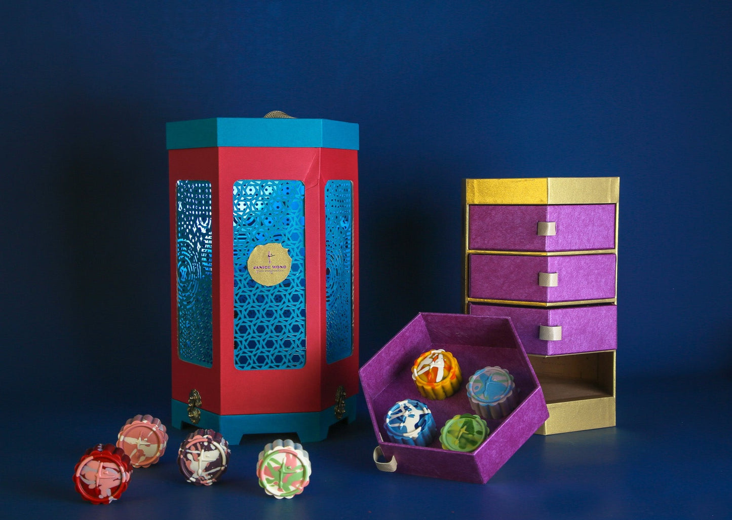 Chocolate Mooncakes (Box of 8)