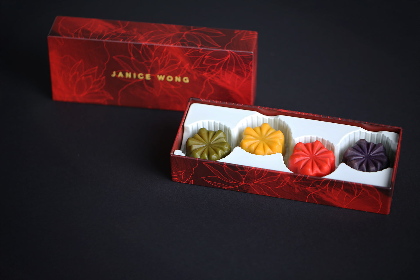 Baked Mooncakes Box of 4