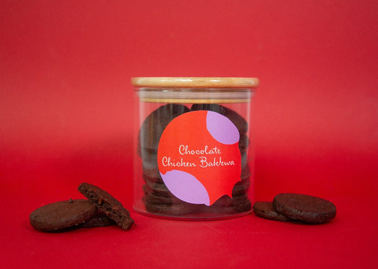 Chocolate Bakkwa Cookies