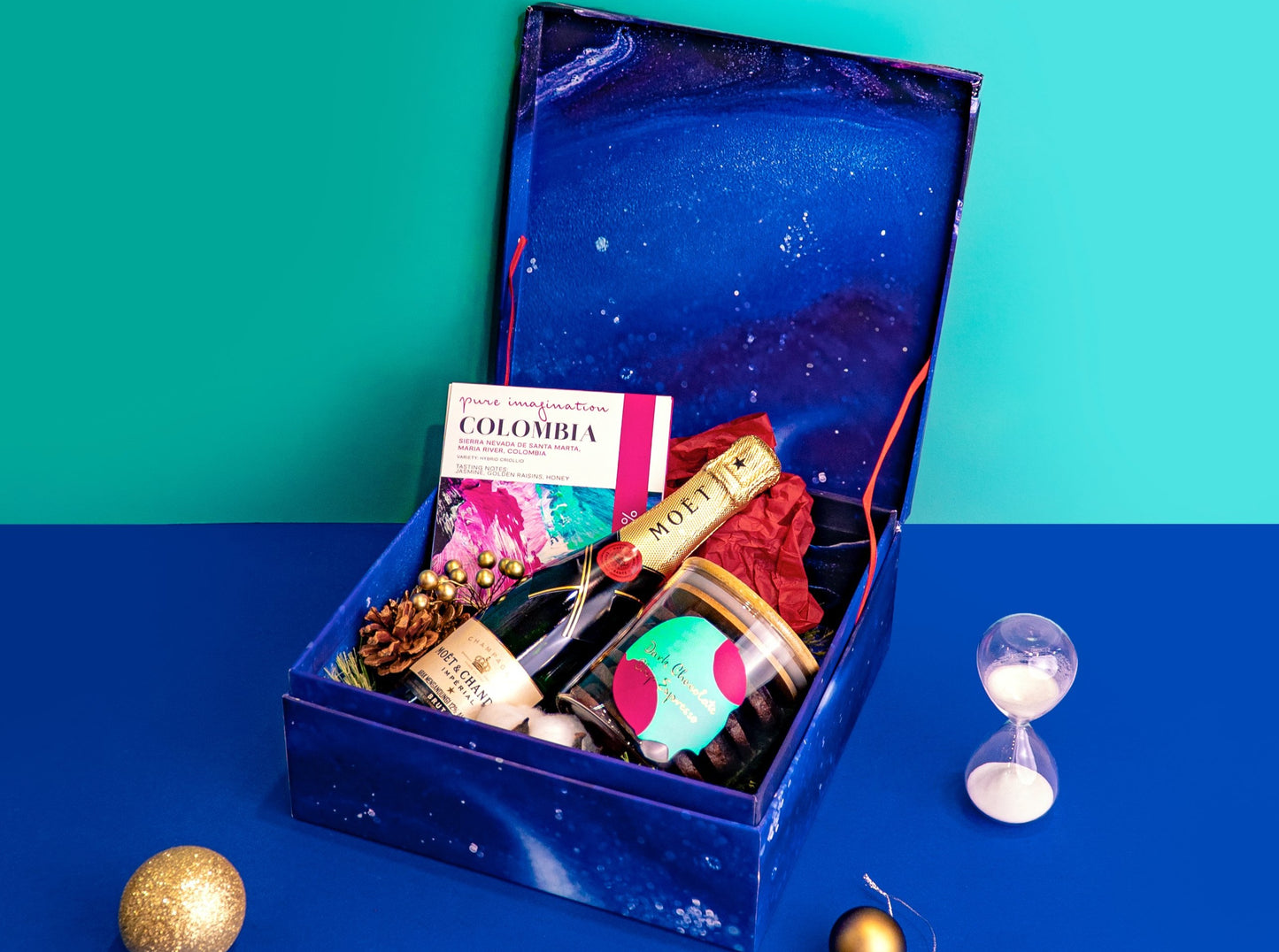 Christmas Chocolate with Moët & Chandon
