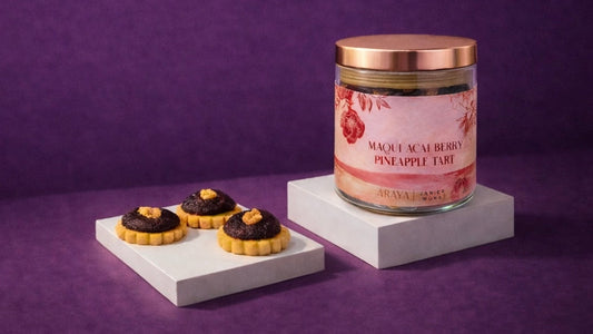 Araya x Janice Wong CNY Edition Maqui Acai Berry Pineapple Tart