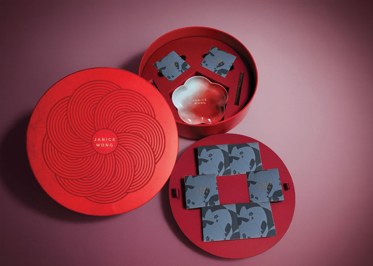 Autumn Radiance Chocolate Mooncakes Box of 8