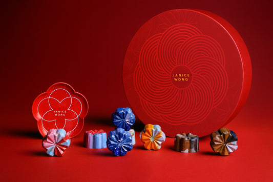 Autumn Radiance Chocolate Mooncakes Box of 8