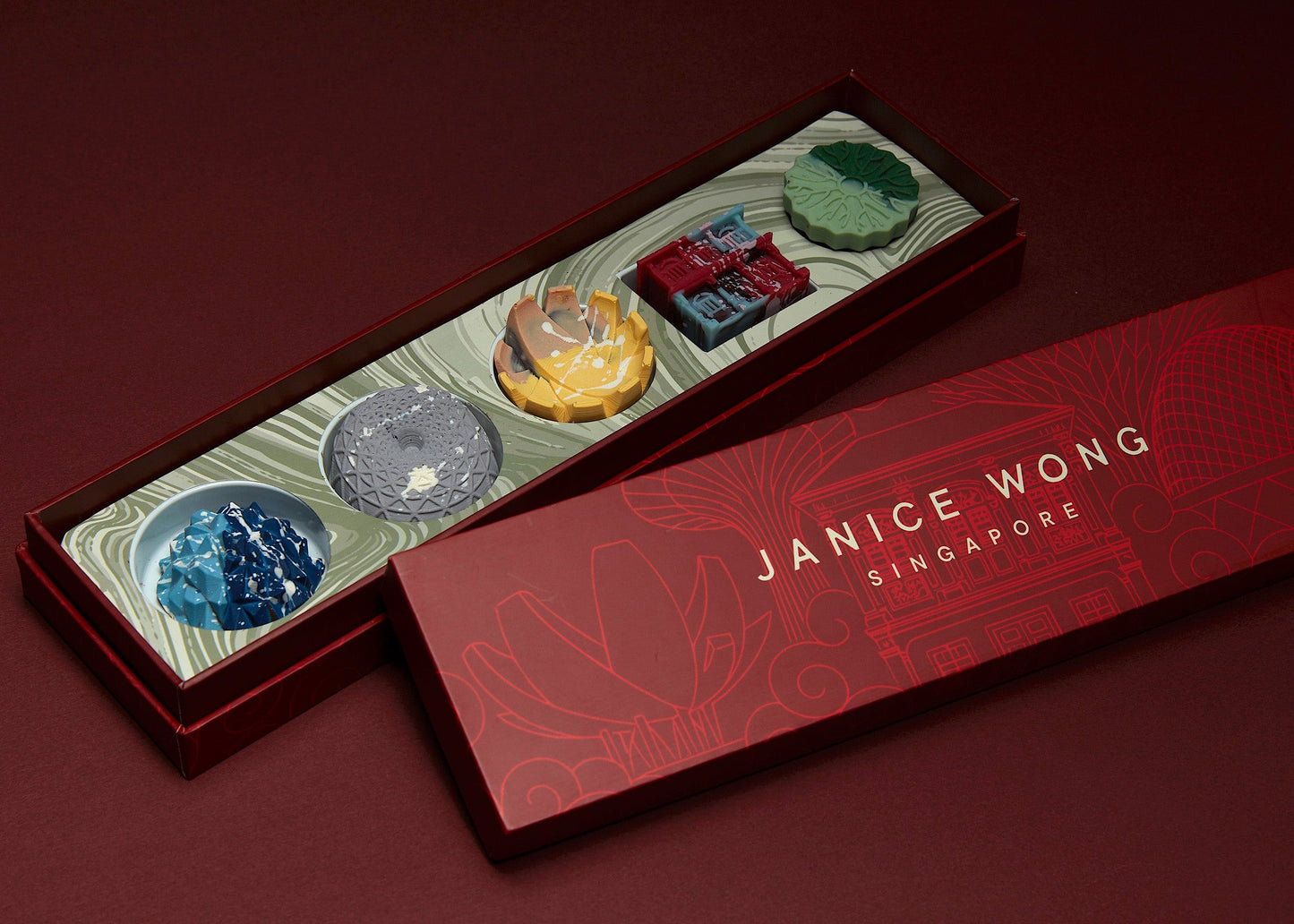 Chocolate Icons Inspired by Singapore Architecture