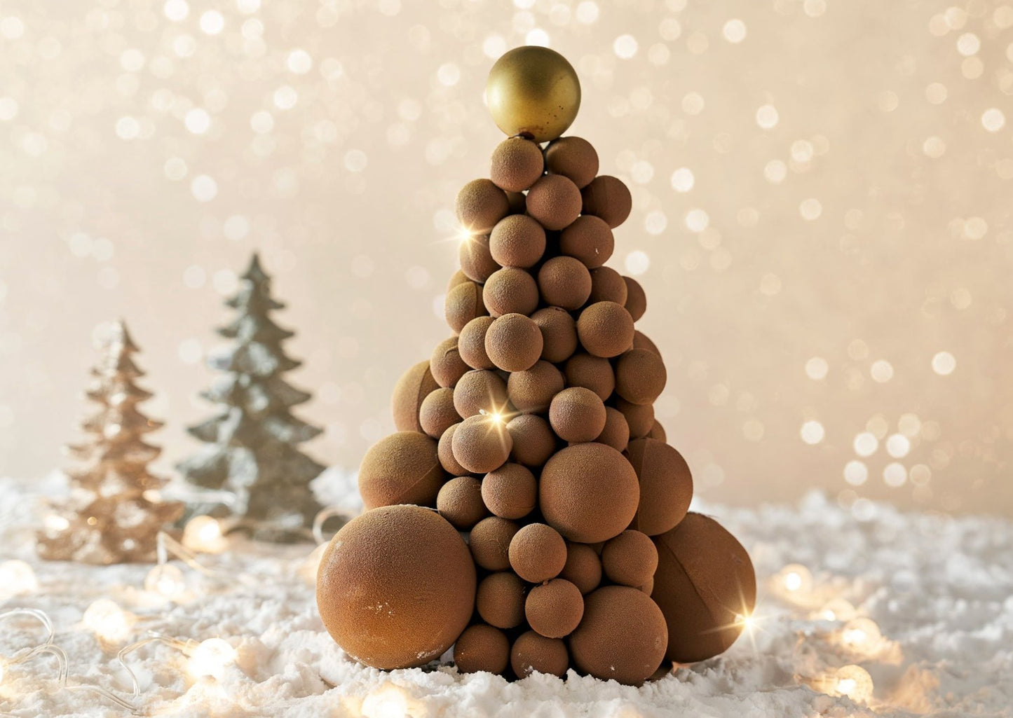Chocolate Praline Christmas Tree