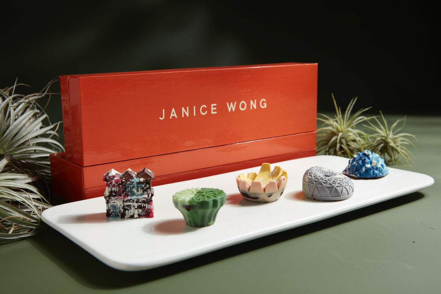 Celebrate an Enchanted Singapore-themed Christmas with Janice Wong Chocolate Icons Inspired by Singapore Architecture