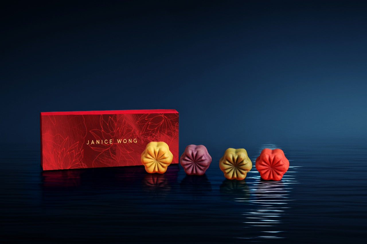 Baked Mooncakes Box of 4