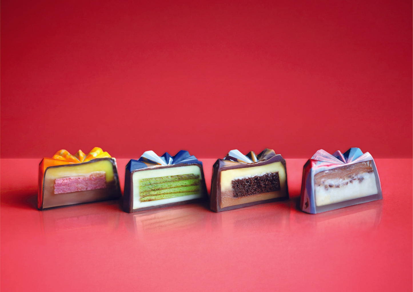 Chocolate Mooncakes Box of 4
