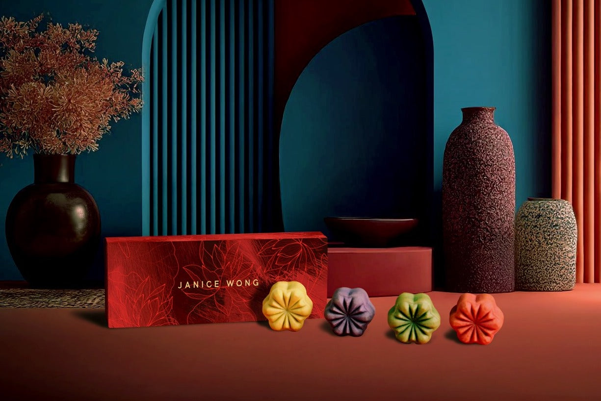 Baked Mooncakes Box of 4